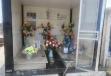 Vandalismo no Cemitério Municipal de Lebon Régis