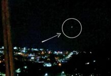 VÍDEO: Luz misteriosa aparece no céu de Santa Catarina