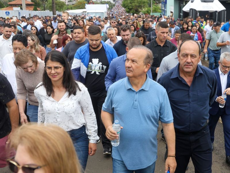 Romaria de Aparecida em Campos Novos atrai 80 mil pessoas (1)