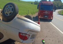 Criança entre as três vítimas em acidente de trânsito em Tangará