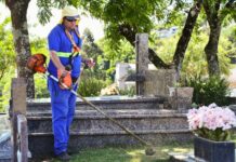 Videira intensifica cuidados nos cemitérios para o Dia de Finados