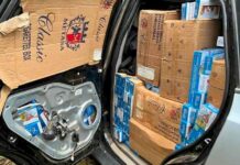 50 mil maços de cigarros vindos do Paraguai são apreendidos em Caçador