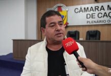 Marcos Souza é mais uma cara nova no Legislativo de Caçador