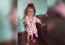 Menina de 2 anos que ingeriu soda cáustica recebe alta do hospital
