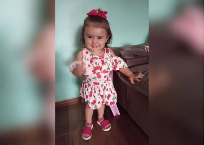 Menina de 2 anos que ingeriu soda cáustica recebe alta do hospital