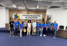 União Caçadorense de Ciclismo promove o evento “Pró Saúde”