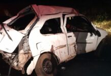 Motorista morre ao colidir com máquina estacionada na SC-452