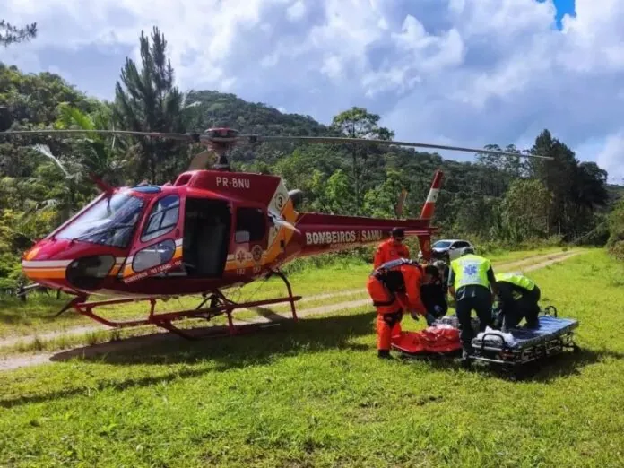 Homem é eletrocutado ao limpar piscina em SC