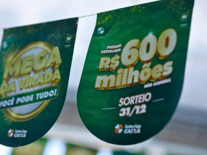 Mega da Virada 2024 terá um prêmio histórico de R$ 600 milhões