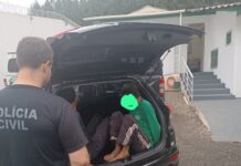 Homens são presos acusados de roubo em Lebon Régis