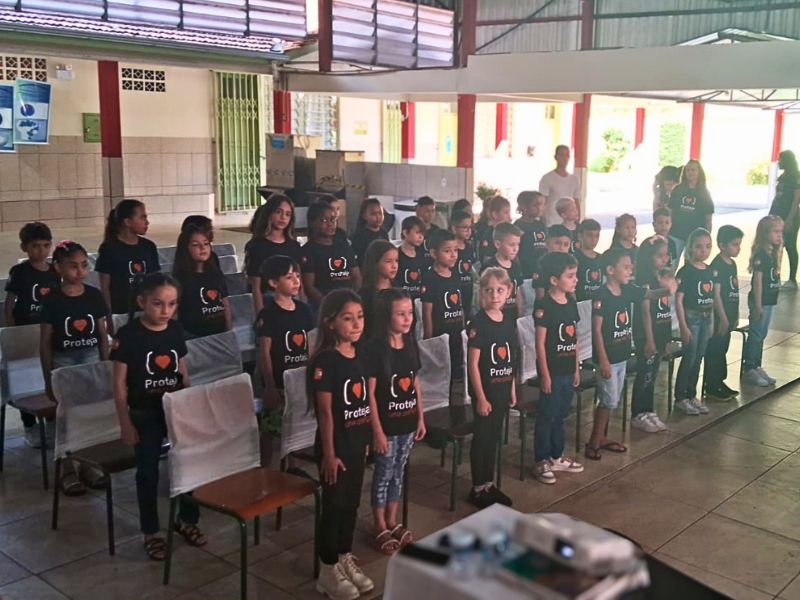 Projeto "Proteja uma Criança" da PCSC forma nova turma em Videira