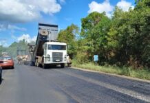 Recuperação da SC-350 passará pelo perímetro urbano de Caçador