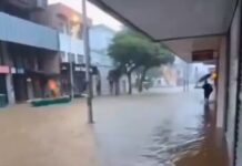 Chuvas causam estragos em mais de 25 municípios de SC