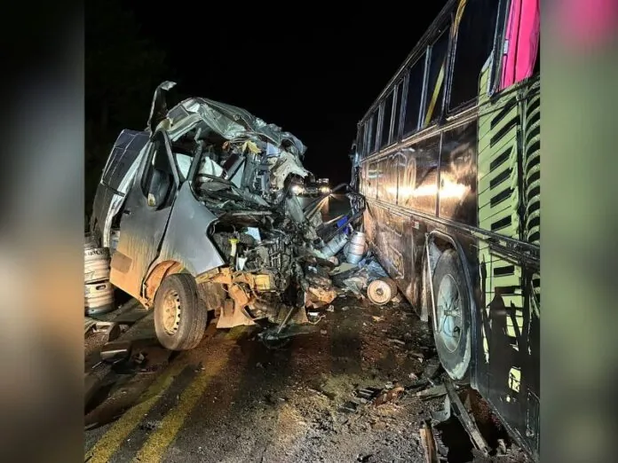 Acidente com morte em Curitibanos na madrugada desta segunda-feira