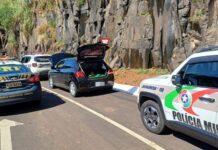 PRF apreende 278 kg de maconha na BR-158 em SC