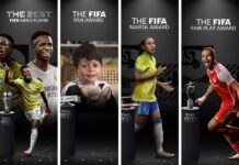 Vinícius Júnior, Marta, Gui e Thiago Maia são destaques Fifa The Best 2024