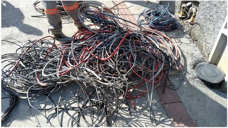 Furto de fios elétricos preocupa a Polícia Militar em Caçador