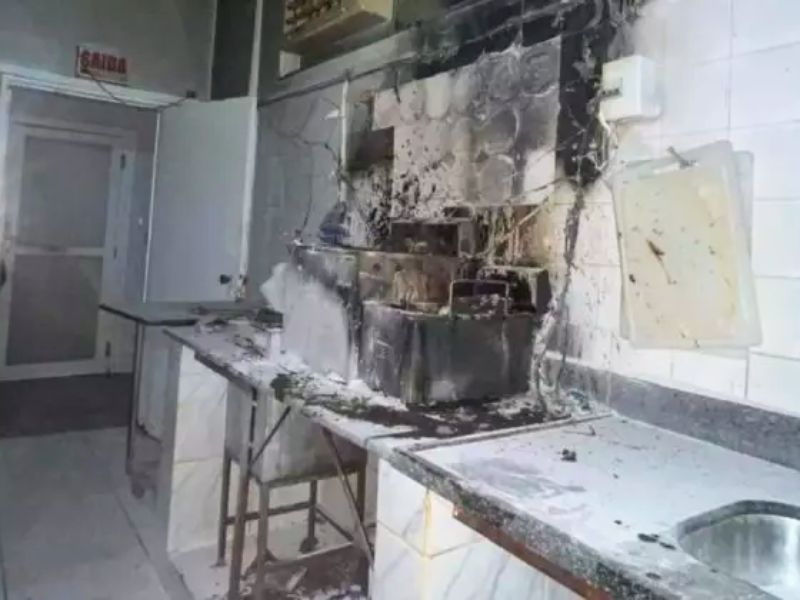 Hotel em Canoinhas é evacuado após incêndio na cozinha