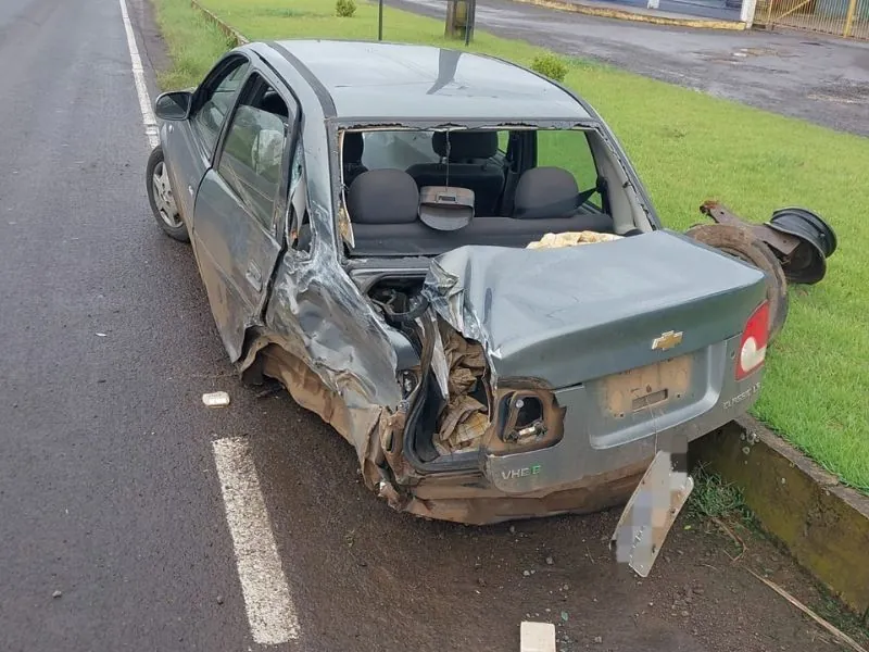 Acidente na SC-355 em Iomerê deixa feridos