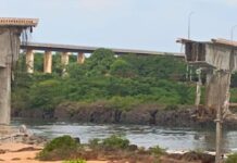 Desabamento de ponte entre Tocantins e Maranhão causa duas mortes