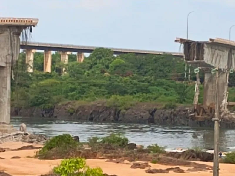 Desabamento de ponte entre Tocantins e Maranhão causa duas mortes