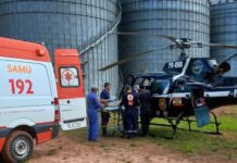 Quedas são o terceiro motivo de ligações recebidas pelo Samu