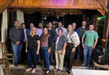 Marcelo Spautz apresenta o secretariado para Lebon Régis