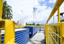 Visan avança na ampliação da estação de tratamento de água