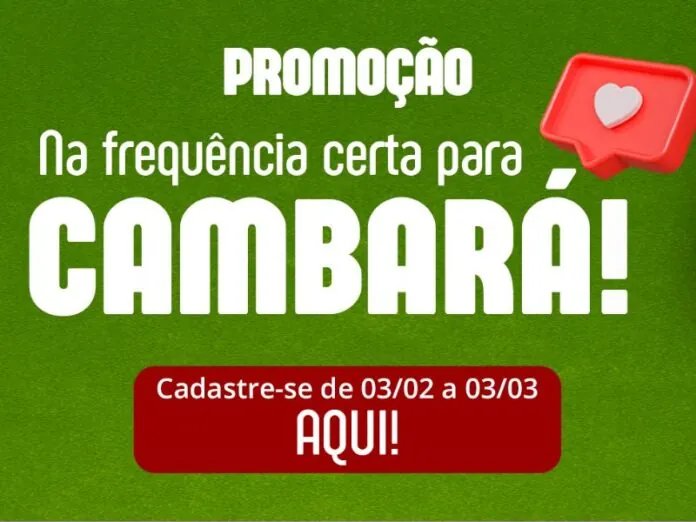 Regulamento da promoção “Na frequência certa para Cambará!”