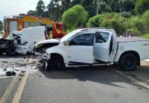 Acidente com morte na BR-282 nesta segunda-feira