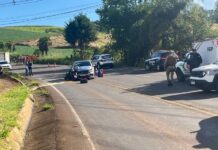 Acidente fatal na tarde deste sábado deixa duas vítimas