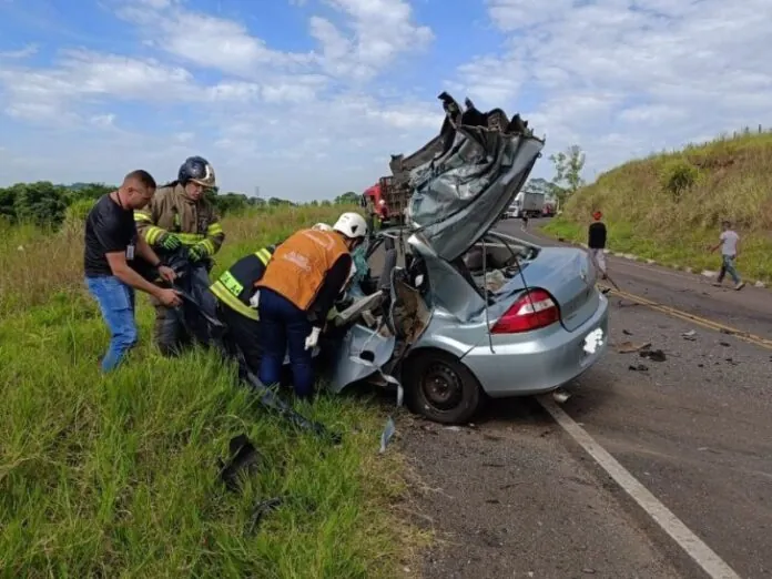 Jovem de 24 anos morre em colisão frontal na SC-283, em Concórdia