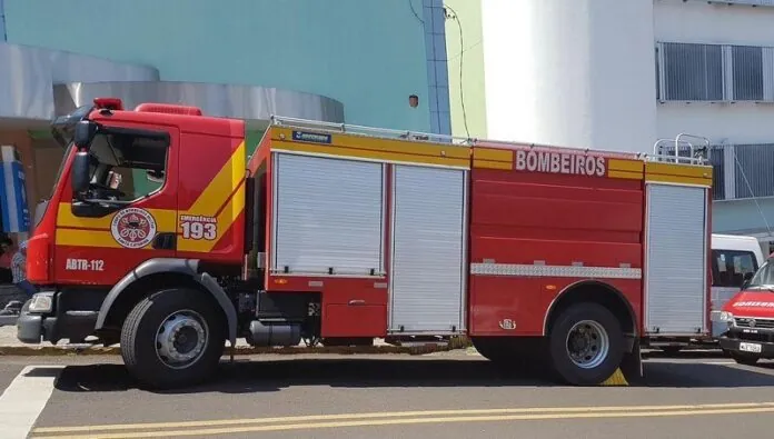 Homem embriagado tenta furtar caminhão dos Bombeiros em Joaçaba