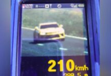Carro é flagrado a 210 km/h em operação da PRF
