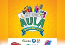 Campanha “Dê uma aula de solidariedade” arrecada material escolar em Caçador
