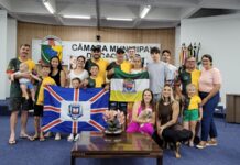 Ciclistas caçadorenses são recepcionados na Câmara