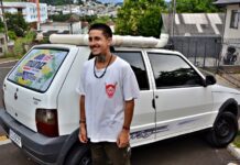 Caçadorense se prepara para percorrer a América do Sul