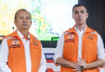 Governador descarta falhas no sistema de alerta após chuvas em SC