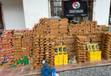 Casa isolada em meio a mata guardava mais de uma tonelada de drogas