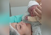 Elisa é a primeira bebê a nascer em Videira em 2025