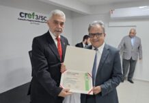 Professor caçadorense no Conselho Regional de Educação Física