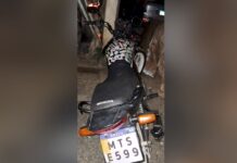 PM de Lebon Régis apreende moto com placa comprada na Shopee