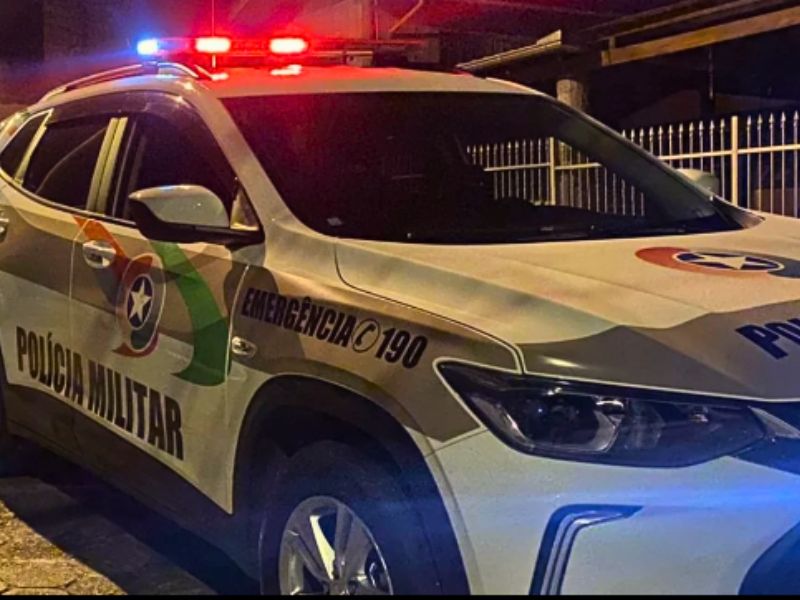 Polícia prende o autor do primeiro homicídio de 2025 em Videira