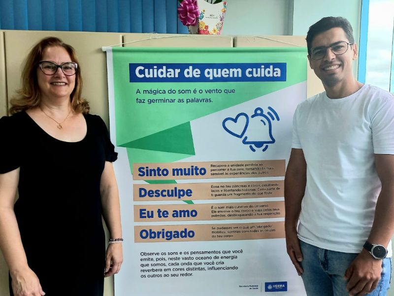 Videira lança programa “Cuidar de Quem Cuida” com foco na saúde mental