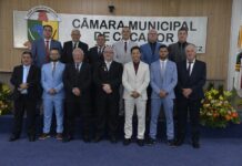 Sessão inaugural marca início do Processo Legislativo em Caçador