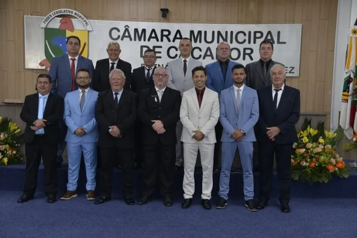 Sessão inaugural marca início do Processo Legislativo em Caçador