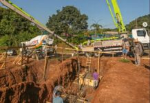 Ginásio poliesportivo no Panazzolo em Videira tem obras iniciadas