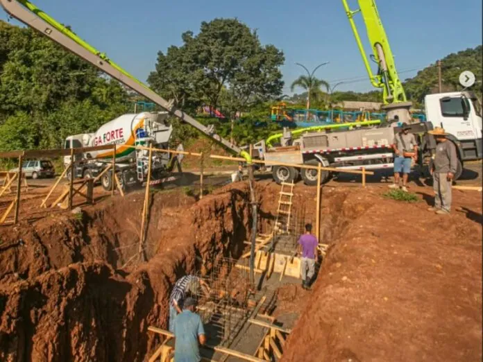 Ginásio poliesportivo no Panazzolo em Videira tem obras iniciadas