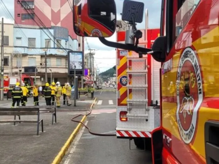 Vazamento de gás interdita anel central de Porto União