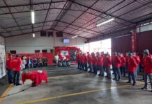 Bombeiros Voluntários de Caçador prestam homenagens e apresentam investimentos